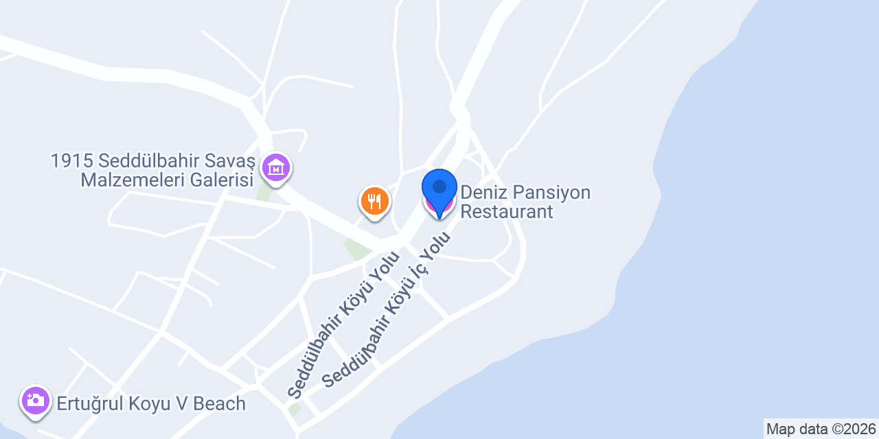 Deniz Pansiyon Restaurant konumu