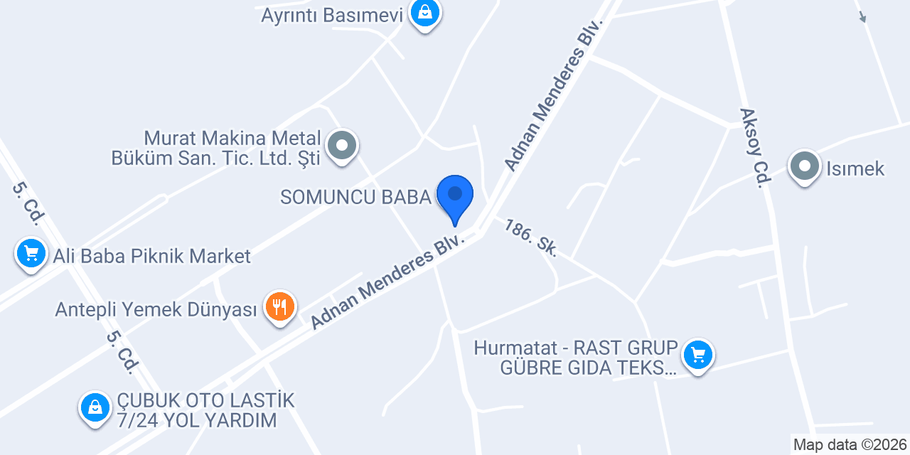 ESNAF LOKANTASI SARAY TANDIR konumu