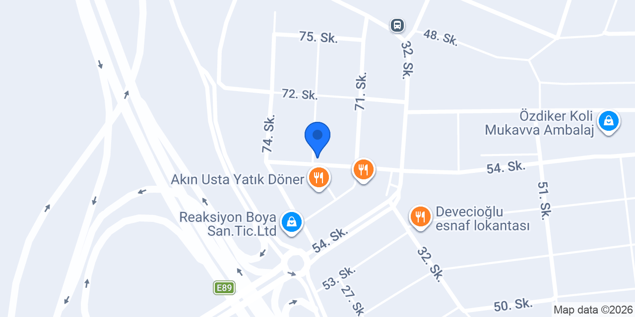 ŞAHAN GRUP MAKİNA konumu