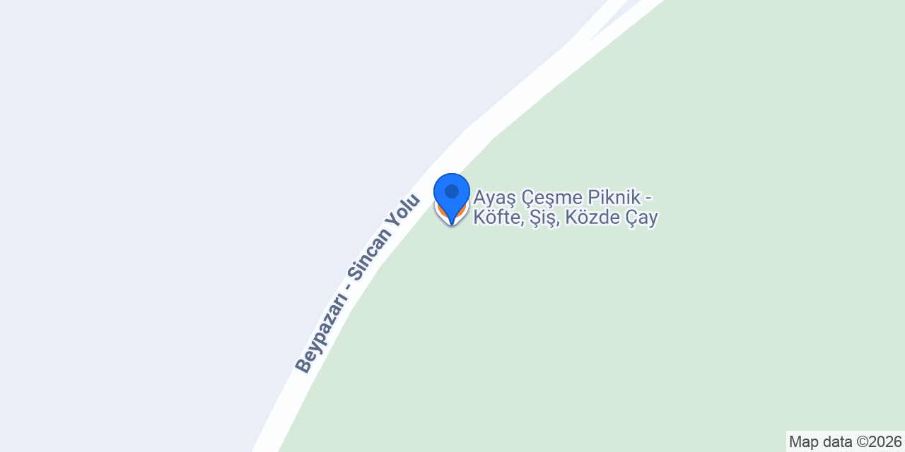 Ayaş Çeşme Piknik - Köfte, Şiş, Közde Çay konumu