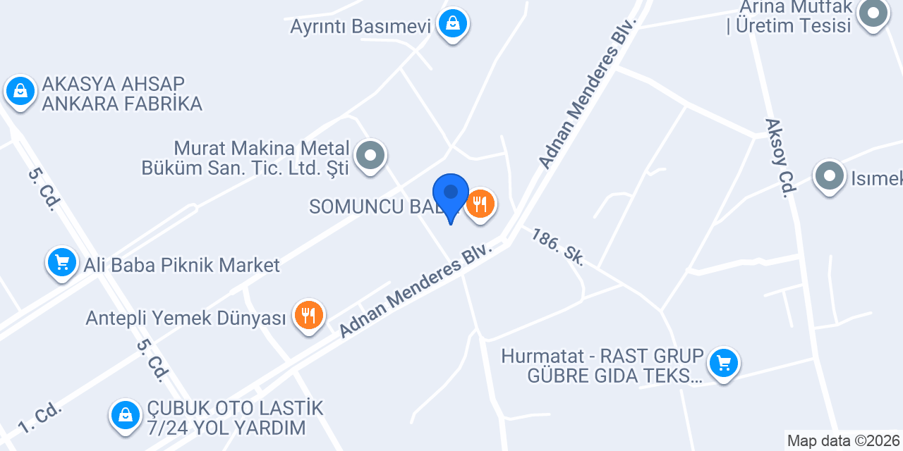 Erbay Çelik konumu