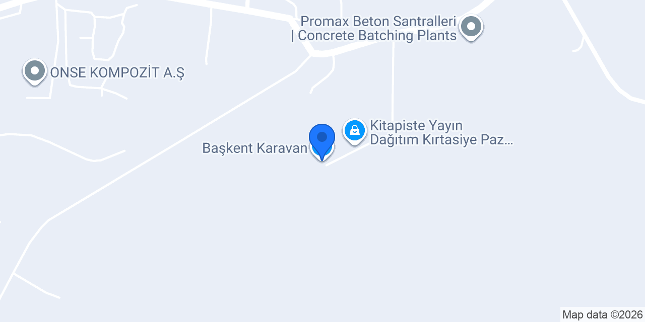 Başkent Karavan konumu