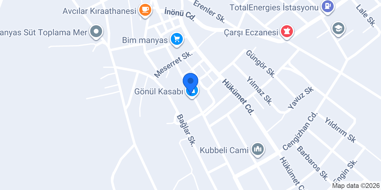 B&M butik konumu