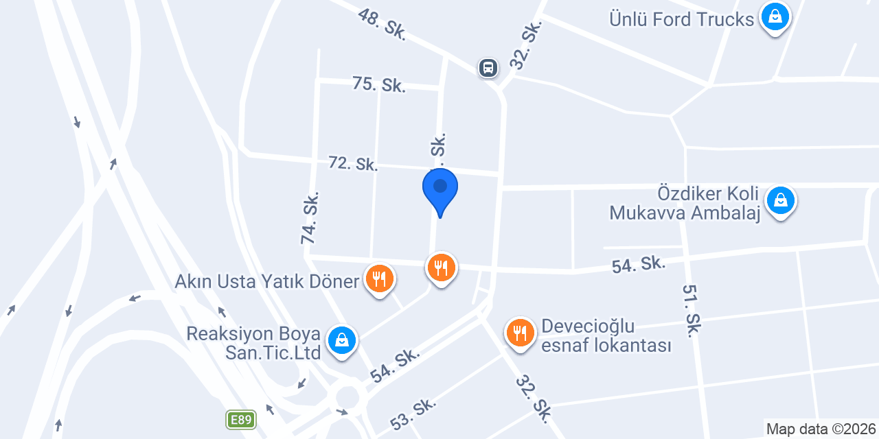 KORVEX TEKNOLOJİ AŞ. konumu
