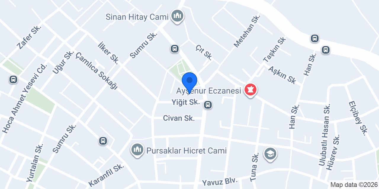 Deniztaş Ekmek Fırını konumu