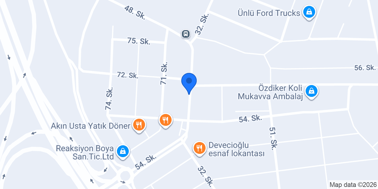 ULUSAL KONTROL SİSTEMLERİ LTD. ŞTİ. konumu