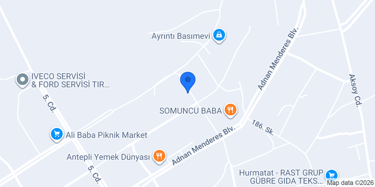 Kozanoğlu Kozmaksan Ltd. Şti. konumu