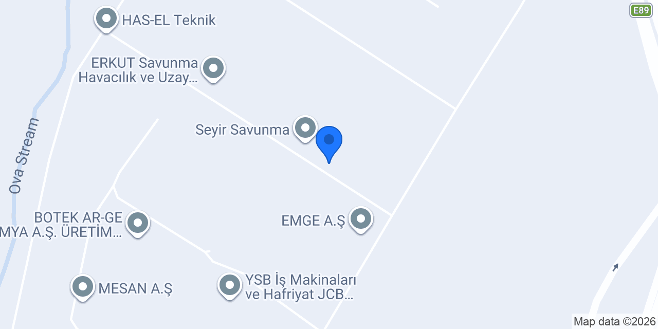 Birsel Savunma Sistemleri konumu