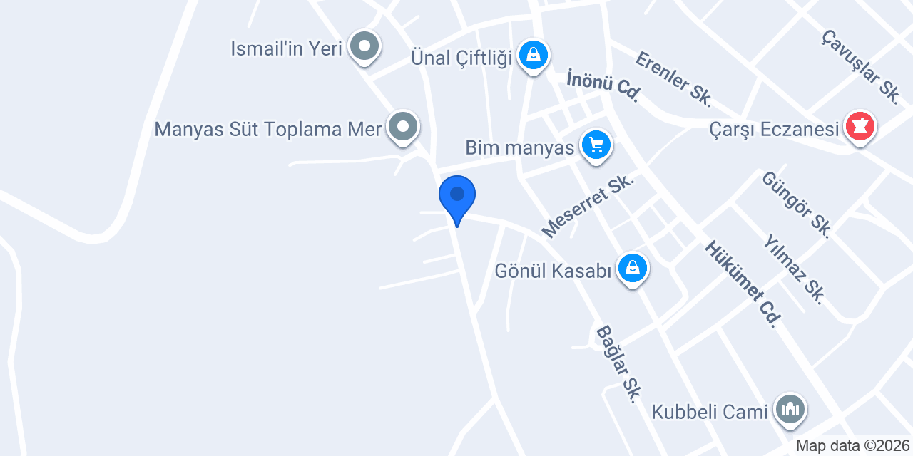 Manyas 1 Nolu Aile Sağlık Mer. konumu