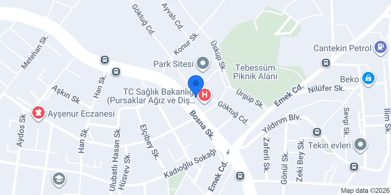 Doç. Dr. Mehmet Bilgehan Yüksel konumu