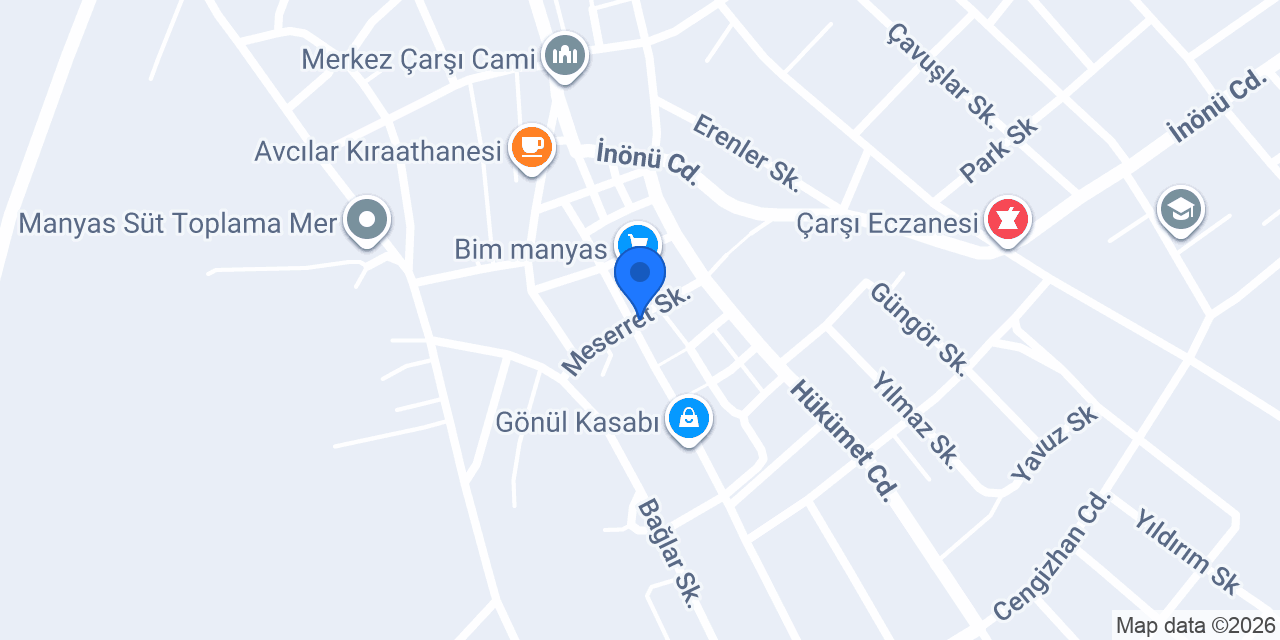 Özek Eczanesi konumu