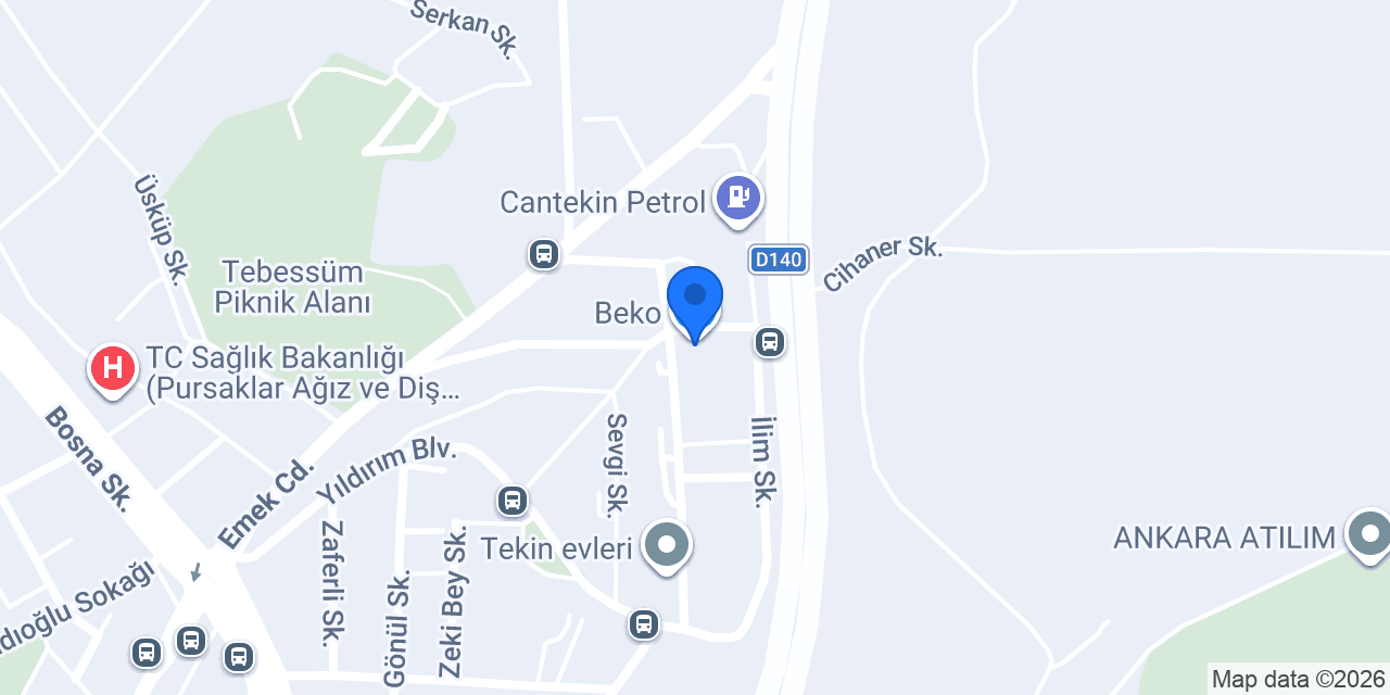 Beko konumu