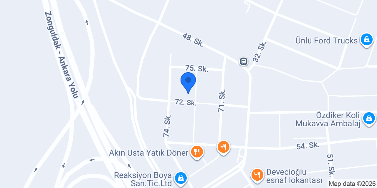 EROĞLULAR STATİK TOZ BOYA konumu