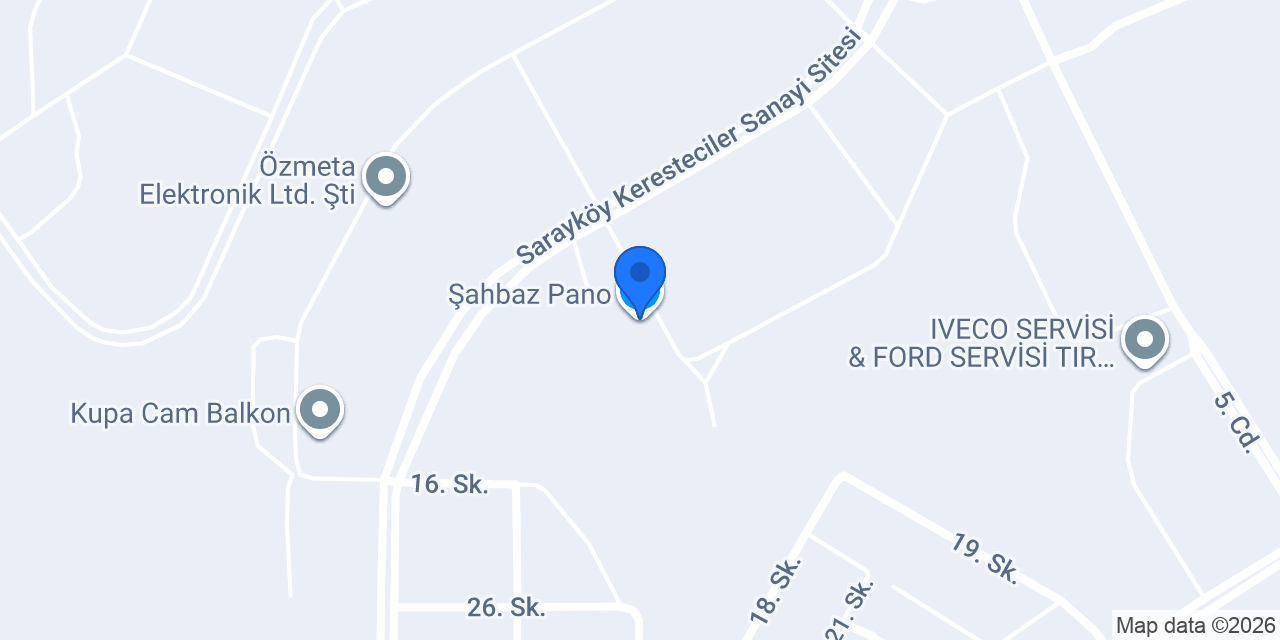 Şahbaz Pano konumu