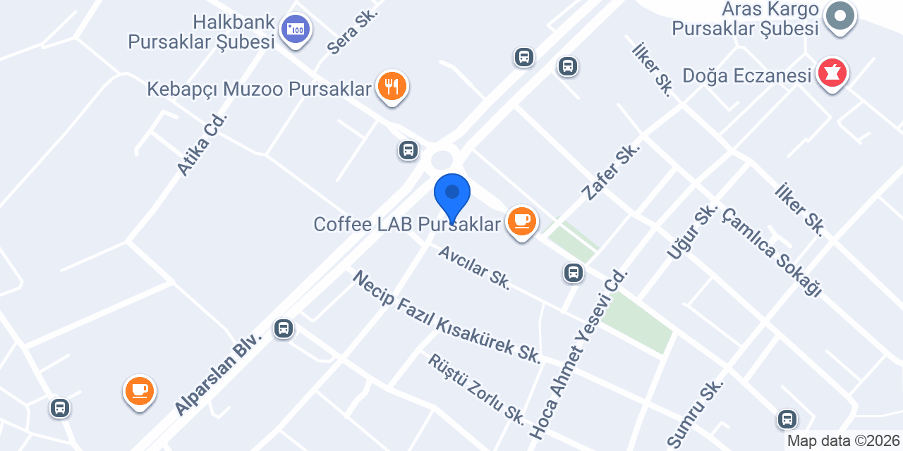 Coffee Gate Pursaklar konumu