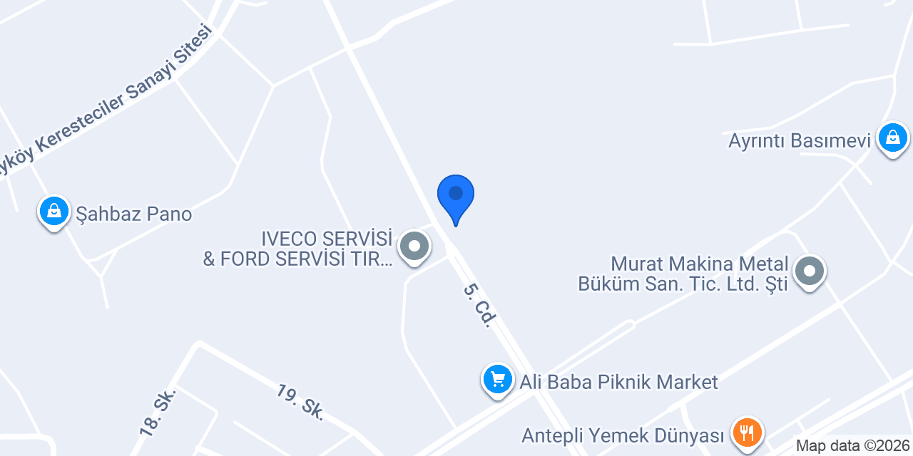 AKASYA AHSAP ANKARA FABRİKA konumu