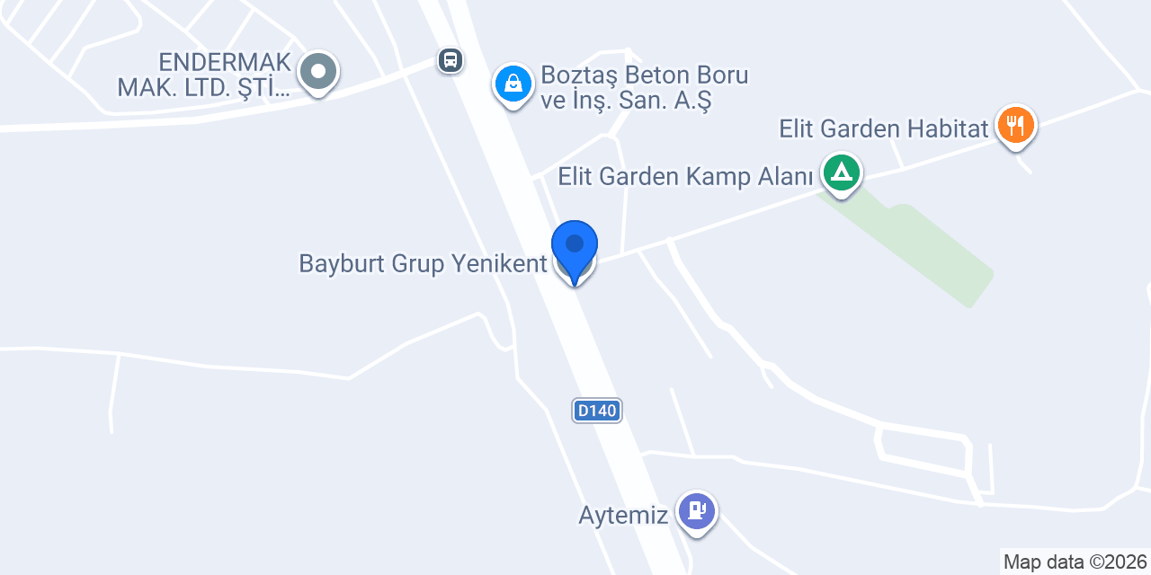 Bayburt Grup Yenikent konumu
