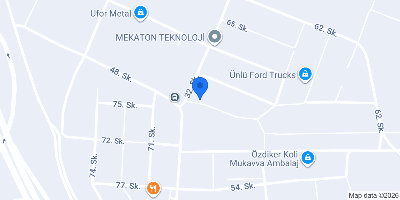 ADA MEGA MAK. MAD. İML.SAN.TİC.LTD.ŞTİ konumu