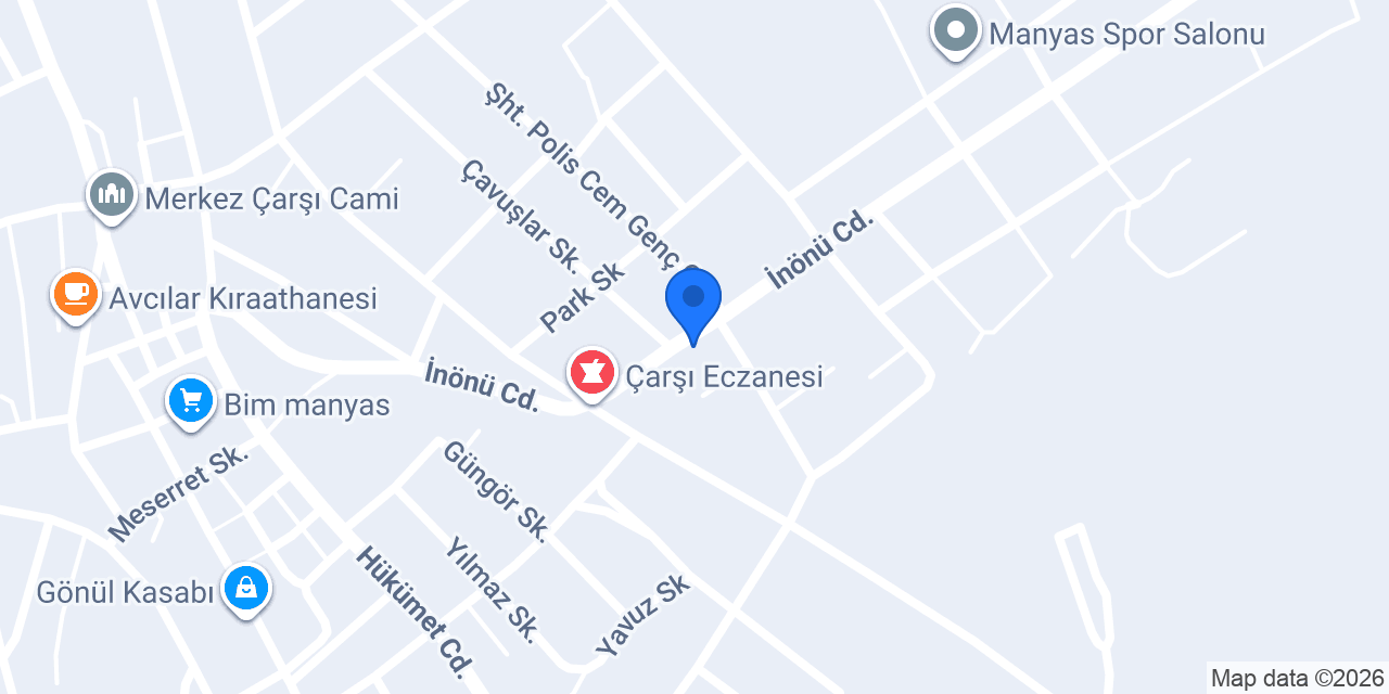 Koru Bahçe konumu