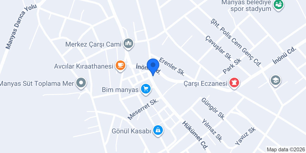 Manyas Anadolu Lisesi konumu