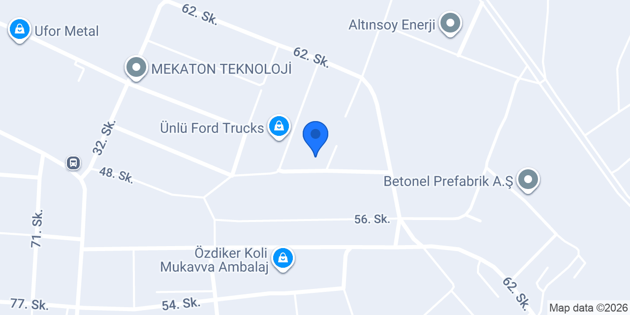 Etha Mühendislik konumu
