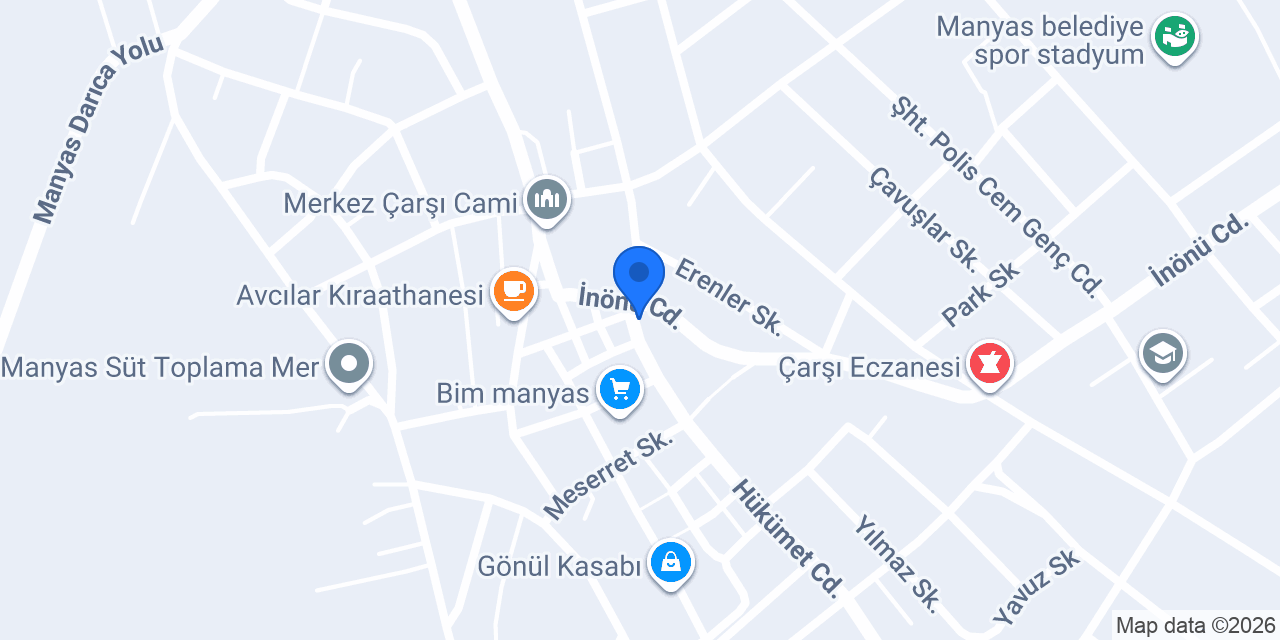 Beril Kuyumculuk konumu