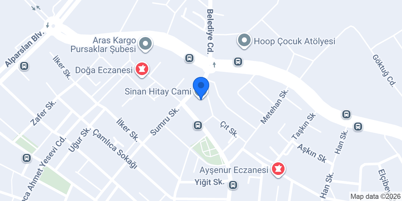 Arıcı Et Gross konumu