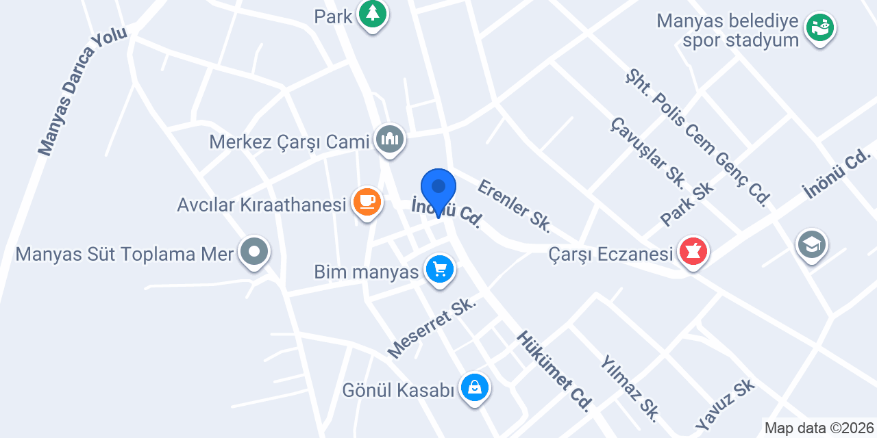 Biçer Unlu Mamüller konumu