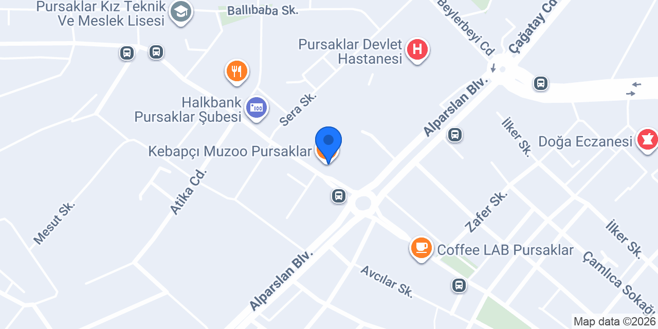Pasaport Pizza Pursaklar konumu