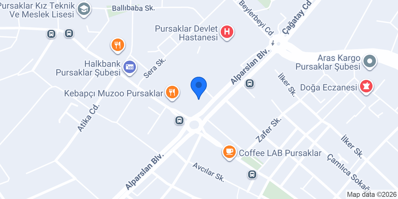 Şifadar Eczanesi konumu