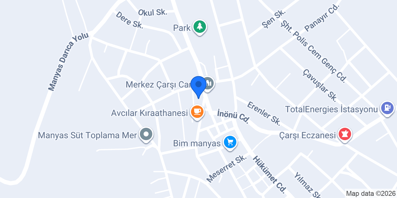 Şem Market konumu