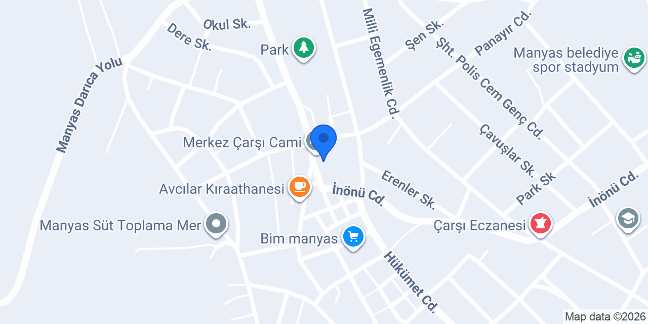Taşaltı Sigorta Manyas Şubesi konumu