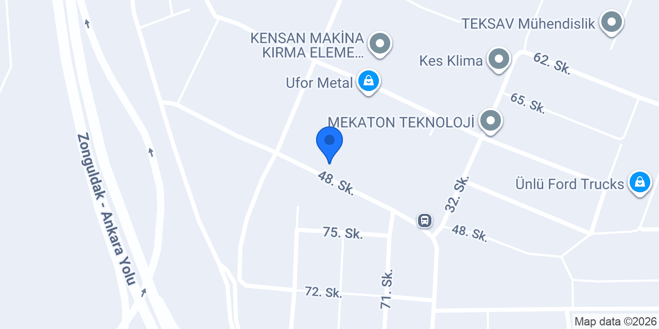 Ankara Orijinal Yedek Parça konumu