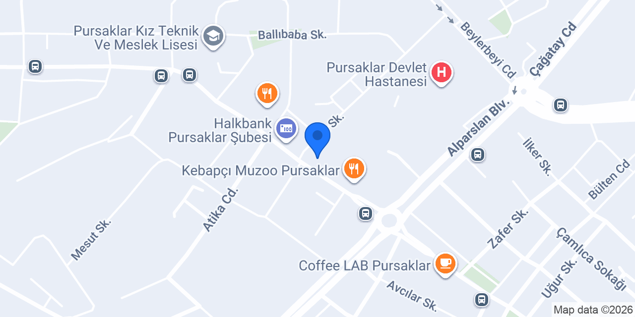 Büşra Pilates Center Pursaklar Vip konumu