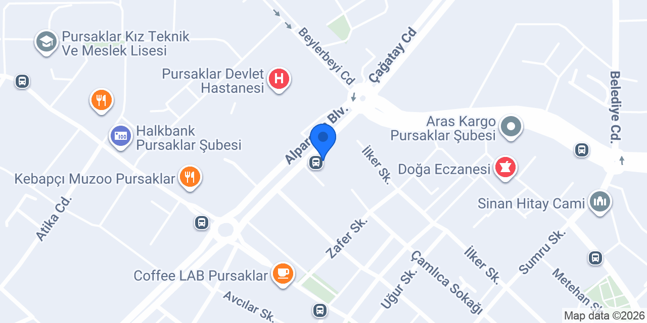 ESA PARK SİTESİ PURSAKLAR konumu