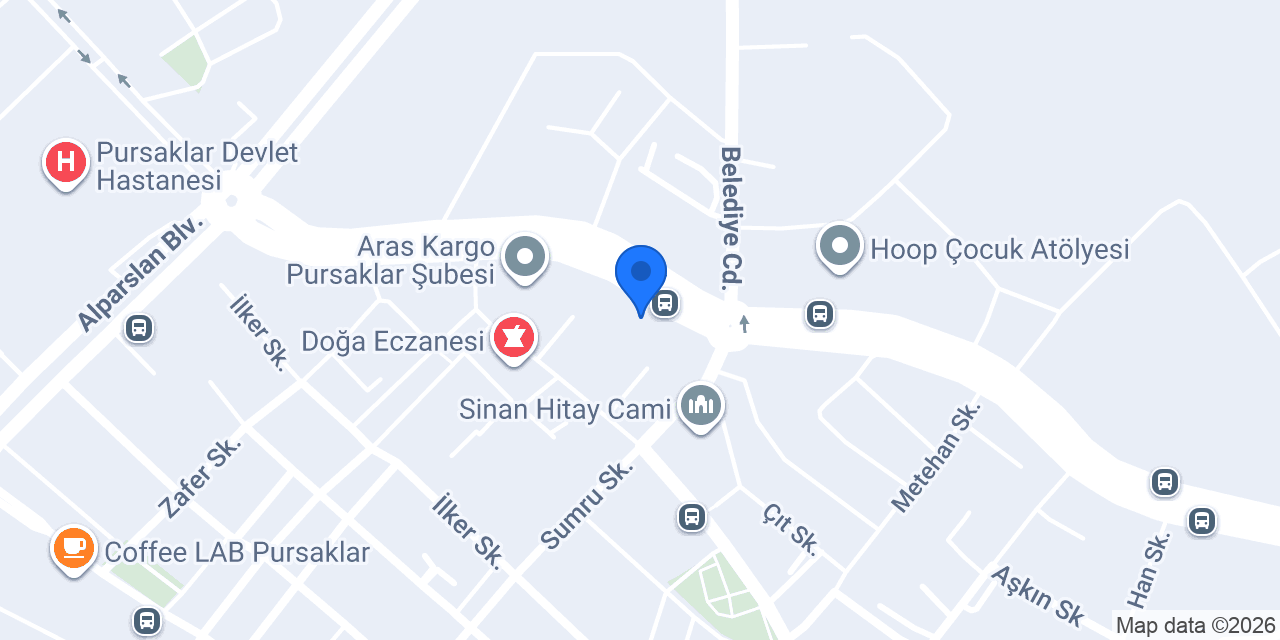 Vetto Veteriner Kliniği konumu