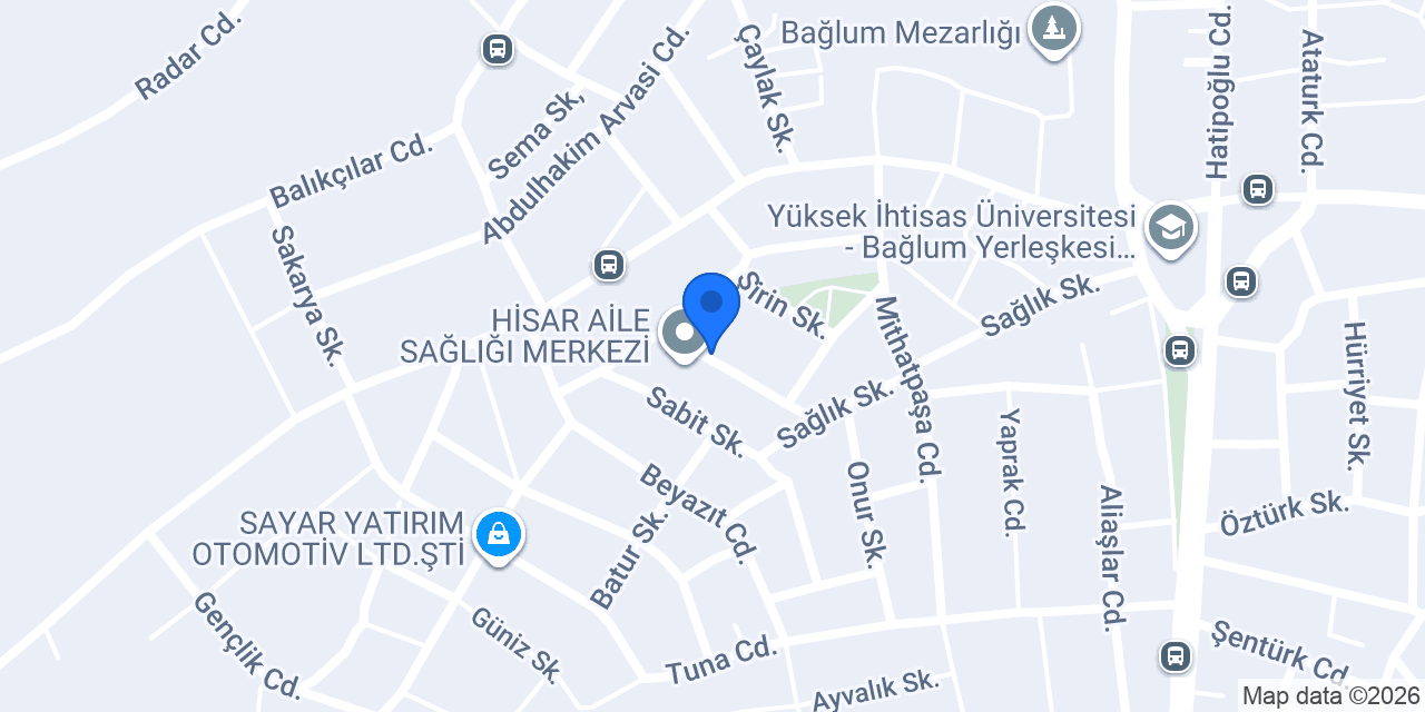 Sevde Eczanesi konumu