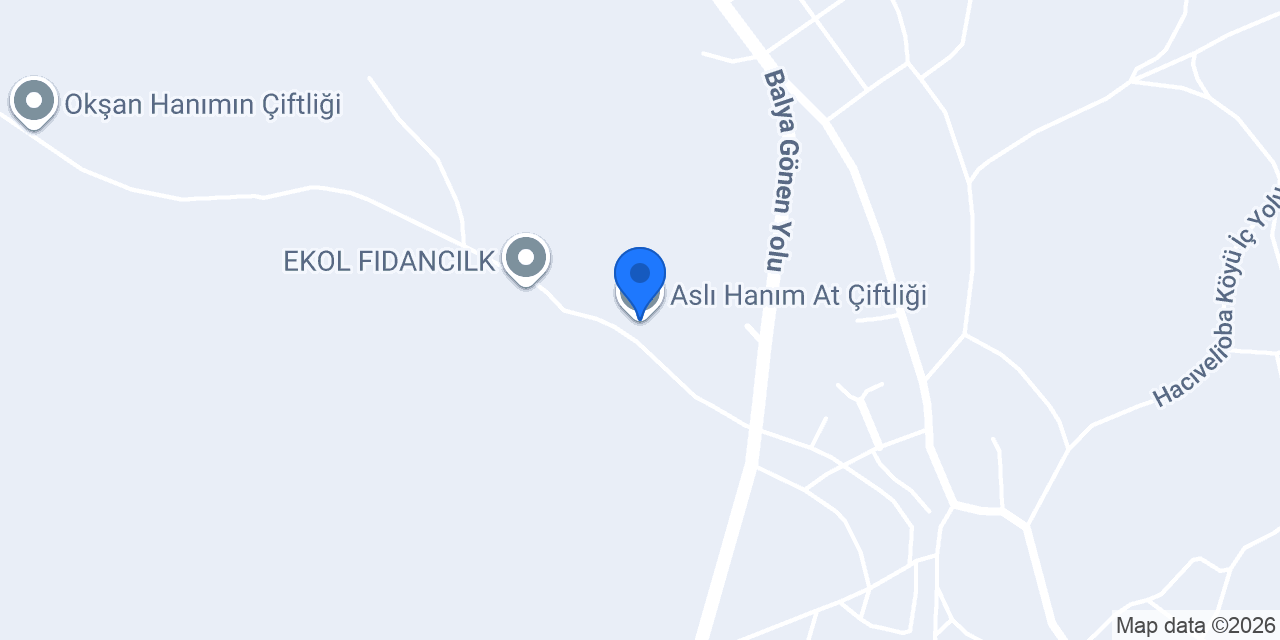 Aslı Hanım At Çiftliği konumu