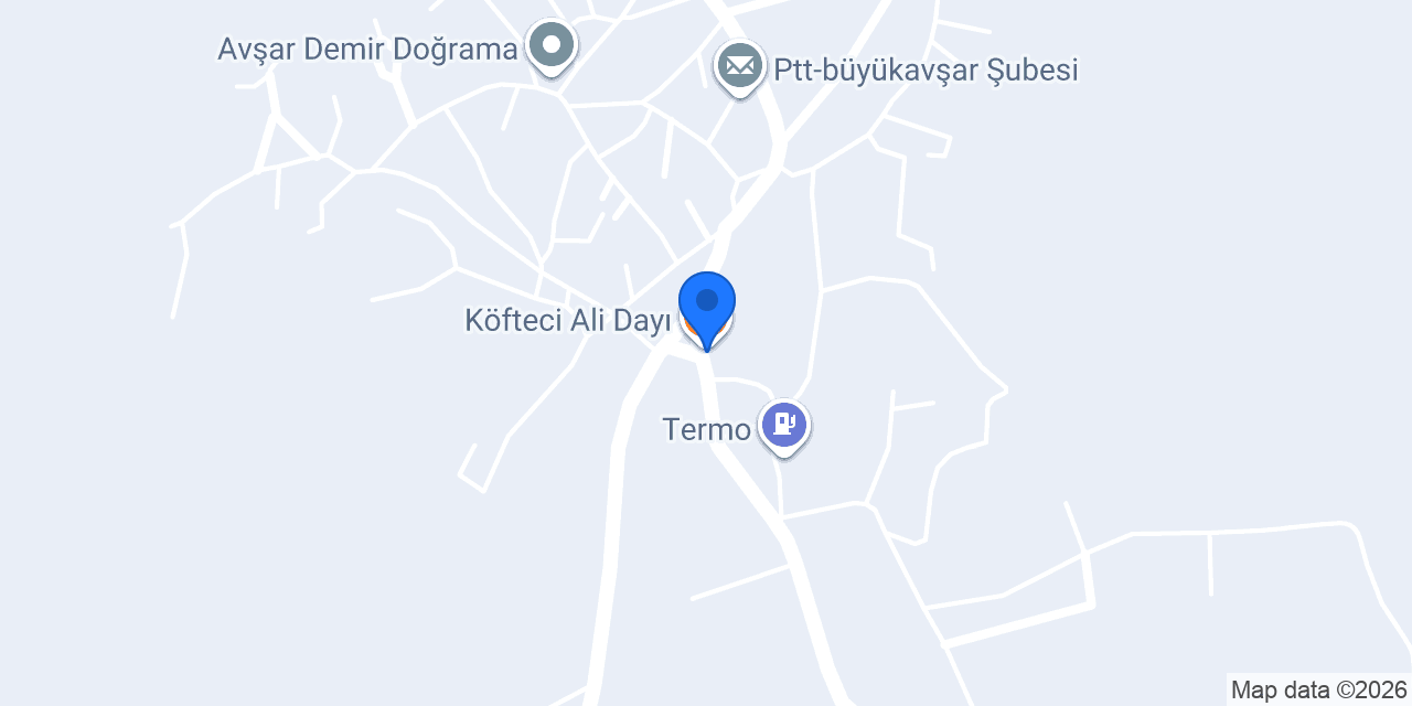 BÜYÜK AVŞAR TAKSİ konumu