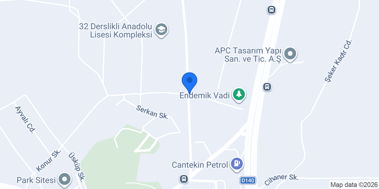 İş makinası kepçe konumu