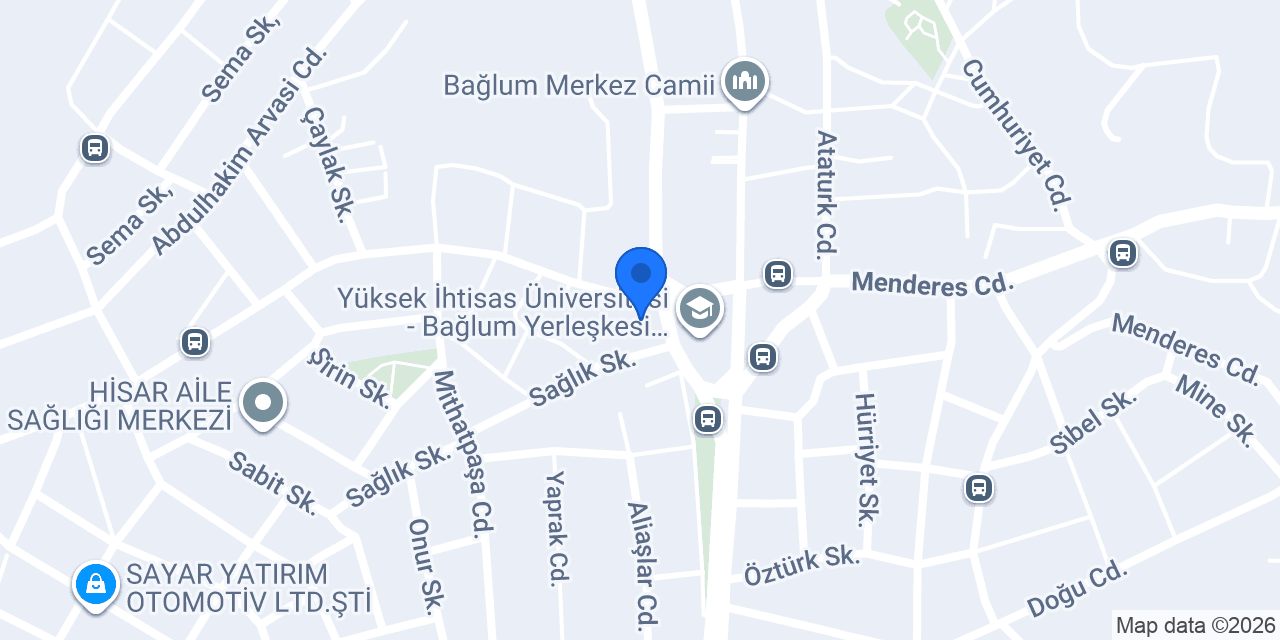 Hacıbey Pastanesi konumu