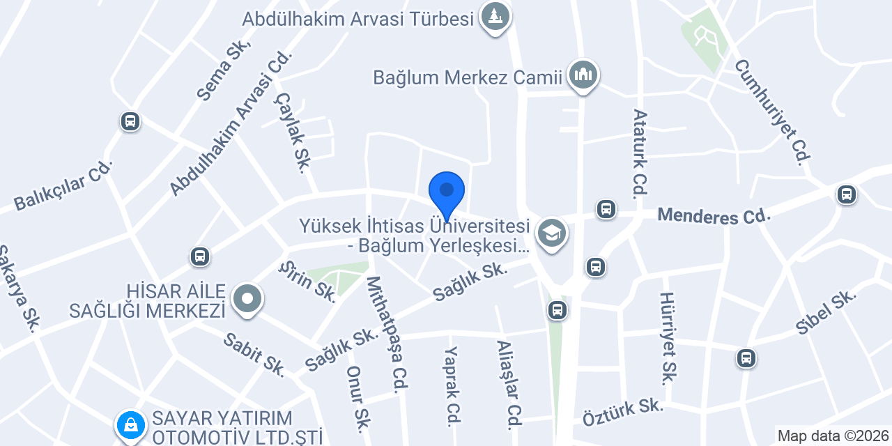 Terzi Gömlekçi Hakan konumu
