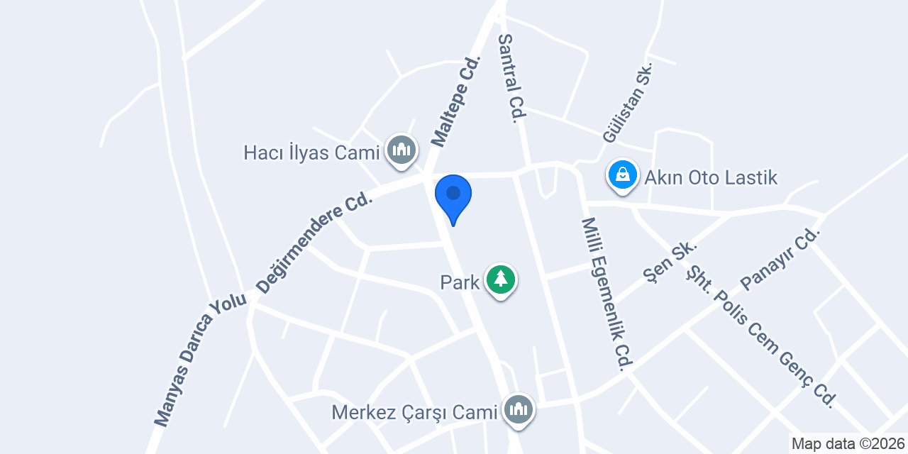 Özüak Veteriner Kliniği konumu