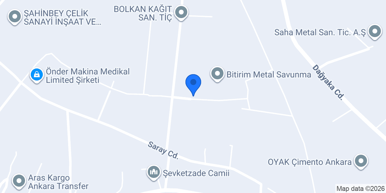 Coban Door ® - Ankara Seksiyonel Kapı Fabrikası konumu