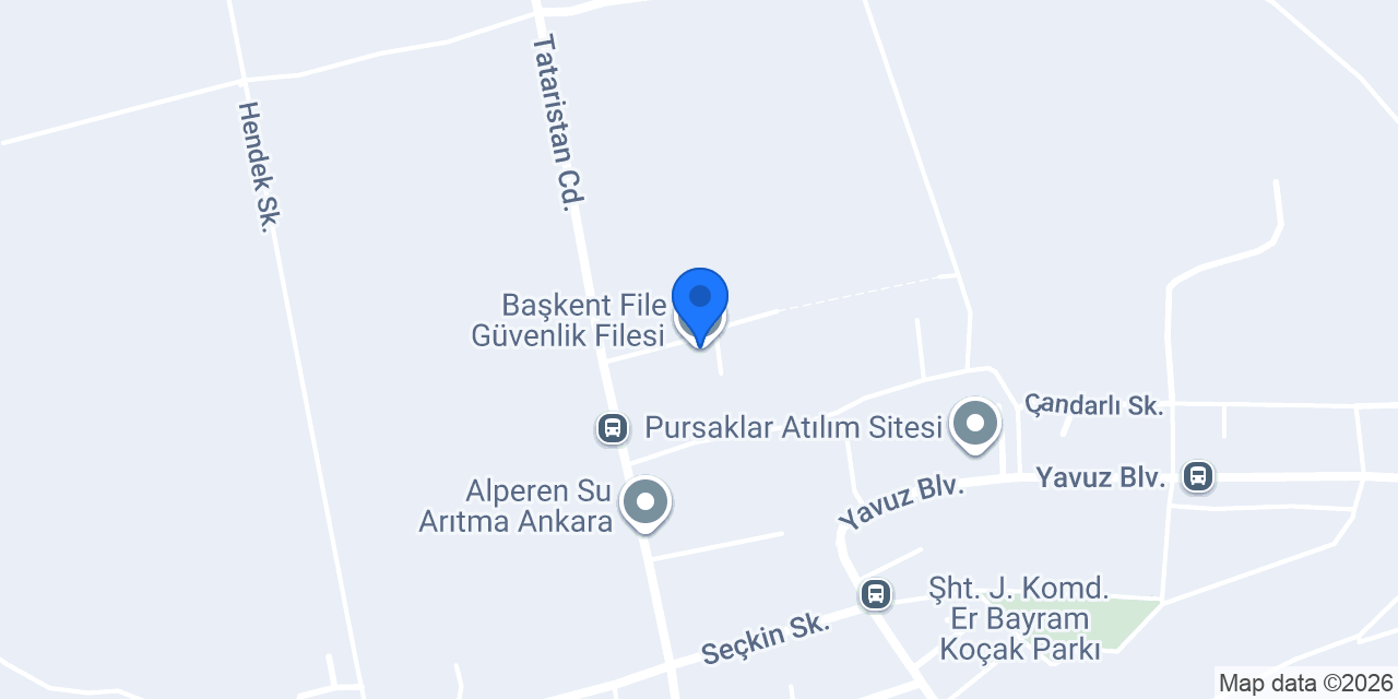 Başkent File Güvenlik Filesi konumu