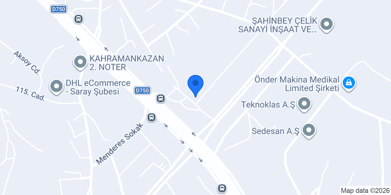 Saray İkizler vinç konumu