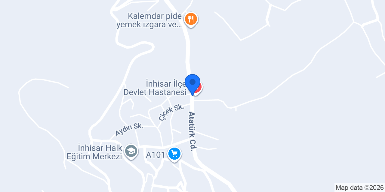 Tapu Müdürlüğü konumu