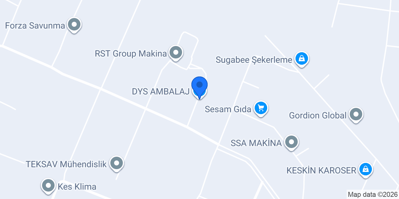 DYS AMBALAJ konumu
