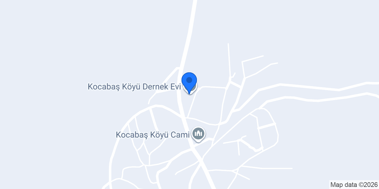 Kocabaş Köyü Dernek Evi konumu