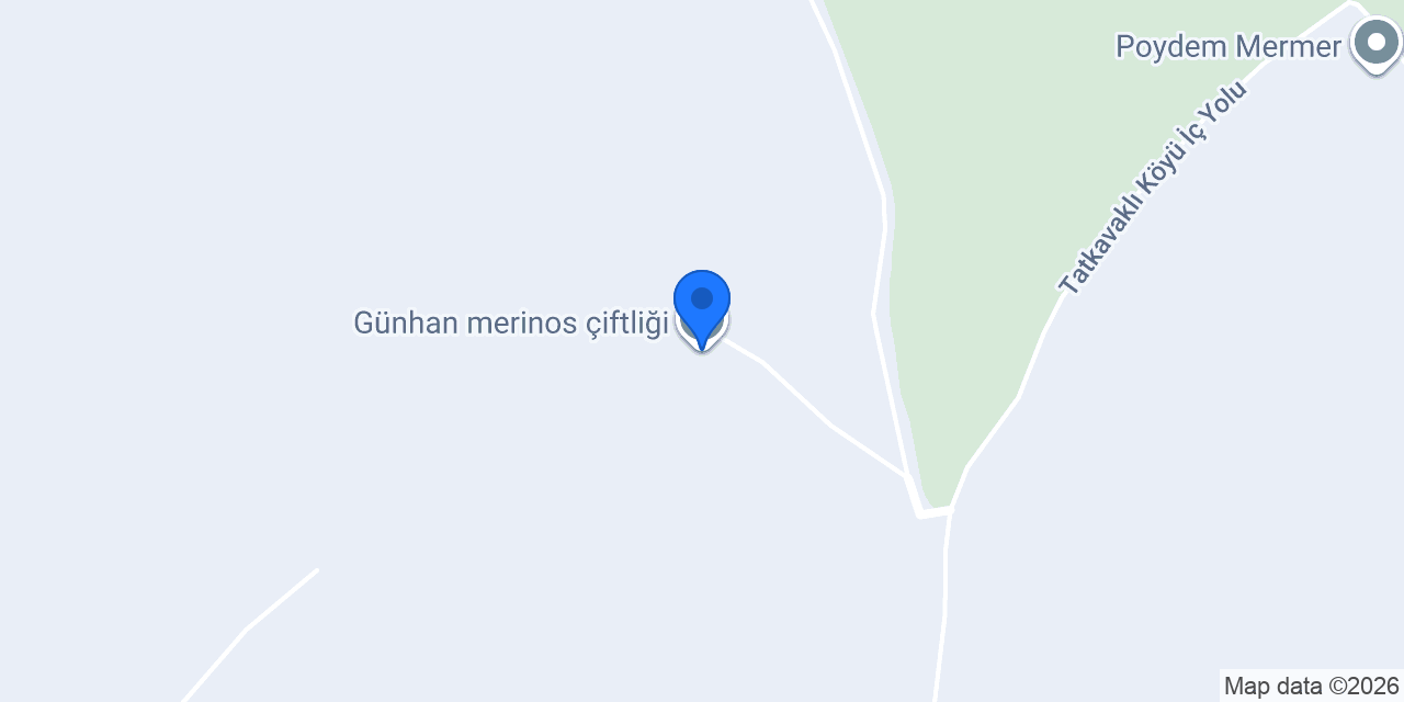 Günhan merinos çiftliği konumu